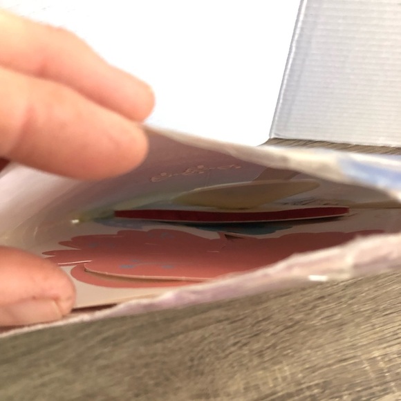 NOS Vtg Hallmark Pink Parasol - Picture 8 of 14